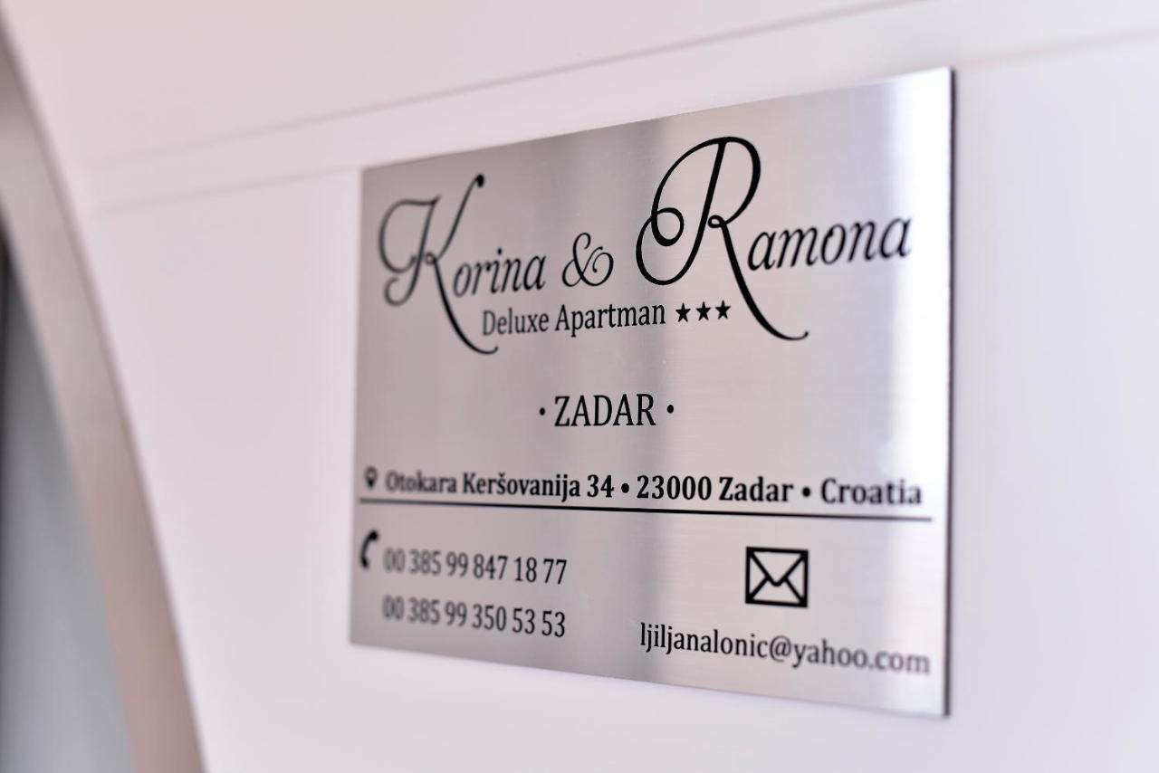 Deluxe Apartman Korina & Ramona Zadar Exterior photo